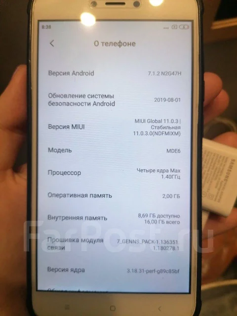 Xiaomi Redmi 4X. �/�, 16 ��, ������� ������� ����