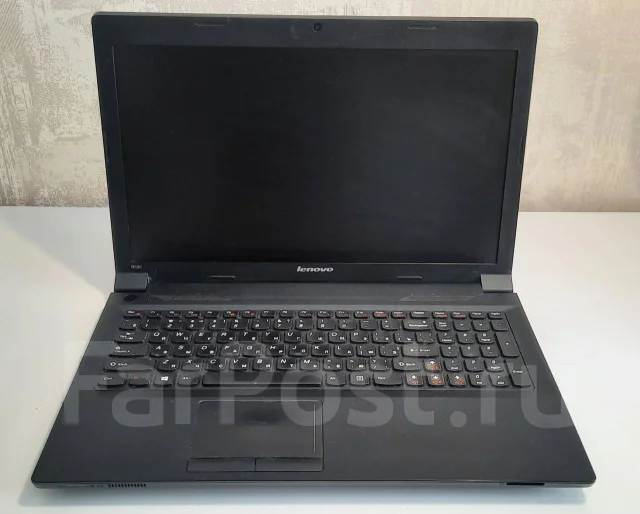 Lenovo B590. 15.6", 1,9����, ��� 4 ��, ���� 283���, WiFi: 1, Bluetooth: 1, ����������� �� 12��. ����