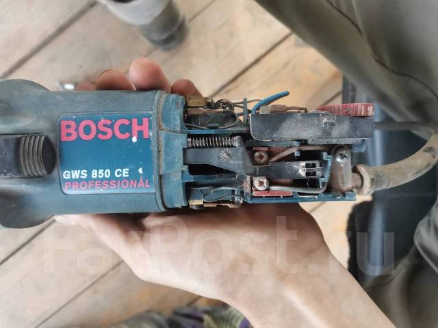 Угловая шлифмашина Bosch GWS 850 CE НА Запчасти, б/у, в наличии. Цена ...