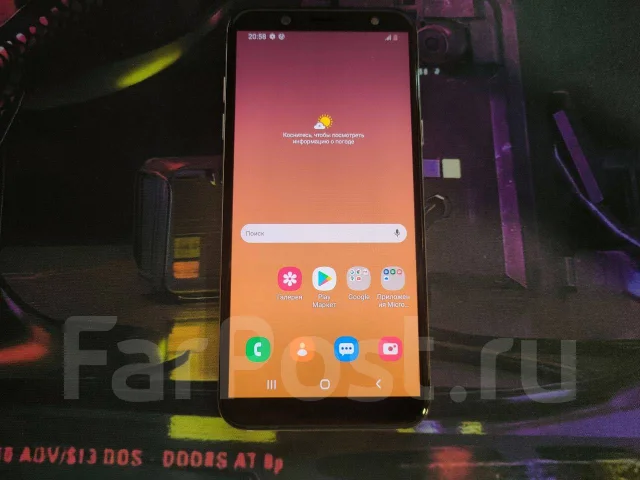 Samsung Galaxy A6. �/�, 32 ��, �������, 4G LTE, Dual-SIM, NFC ����