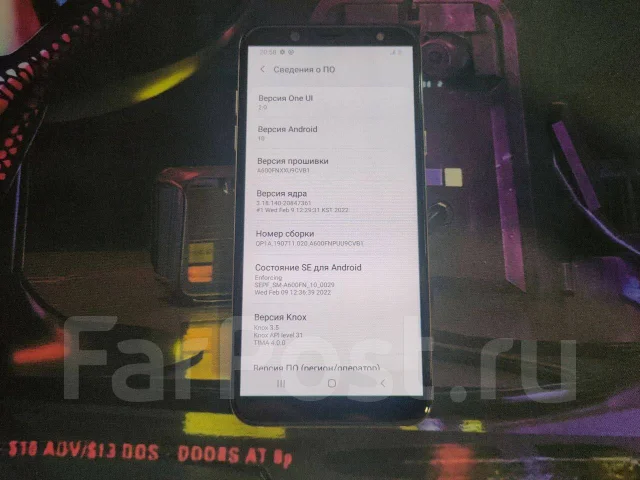 Samsung Galaxy A6. �/�, 32 ��, �������, 4G LTE, Dual-SIM, NFC ����
