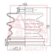 ������� ���� (�������� ��� ������) 24x76x103 ASVA ASBT12 ASBT12 ����