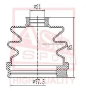 ������� ���� (�������� ��� ������) 21x64x85 ASVA Asbtinp11G ASBTINP11G ����