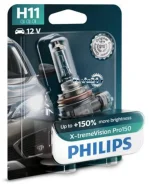 ����� H11 12V 55W PGJ19-2 XVP (������� 1��. ) Philips 12362XVPB1 12362XVPB1 ����