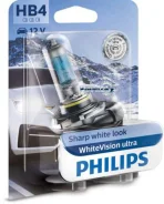 ����� HB4 12V 55W P22d WhiteVision ultra (������� 1��. ) Philips 9006WVUB1 9006WVUB1 ����