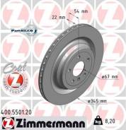   ! . 345x22/54-5x112 MB W166/X166/C292 2.2-5.0/2.5CDi/3.5CDi 11 Zimmermann 400550120 400550120 