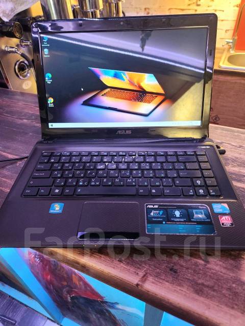 ASUS (i3/4gb/ssd 256/Radeon HD5000 1Gb), ноутбук, 14.1", 256 Гб, 4 гб ...