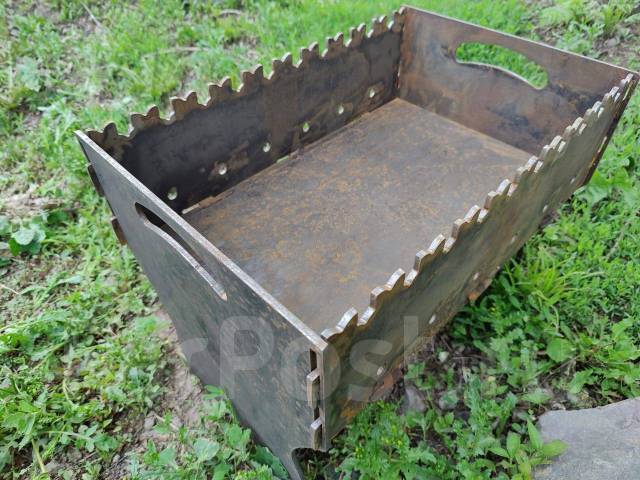 Мангал разборный 5мм, новый, в наличии. Цена: 18 000₽ во Владивостоке