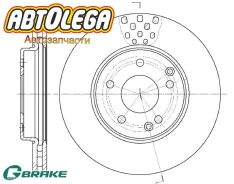 ���� ��������� �. G-brake Mercedes W202/203/210/R170/S202/203/210/CL203 GR02912 ����