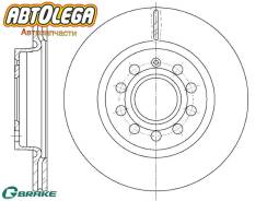 ���� ��������� �������� G-brake AUDI A3 SEAT Altea LEON Toledo III GR02957 ����