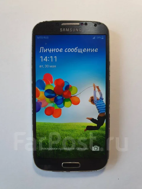 Samsung Galaxy S4. �/�, 16 ��, �����, 3G, 4G LTE, Dual-SIM, ���������, NFC ����