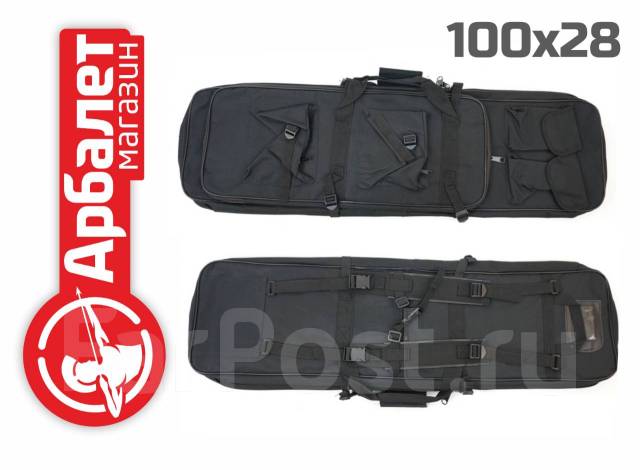 Чехол для оружия мягкий с карманами, лямки, 100x28 см, новый, в наличии ...