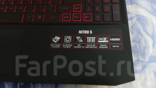 Acer Nitro 5 AN515-56. 15.6", 3,4����, ��� 8 ��, ���� 512���, WiFi: 1, ����������� �� 8��. ����