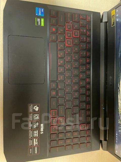 Acer Nitro 5 AN515-56. 15.6", 3,1����, ��� 32 ��, ���� 768���, WiFi: 1, Bluetooth: 1, ����������� �� 4��. ����