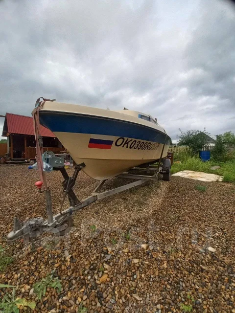 Yamaha Fish 17. 1990 ���, ����� 5,1��., ��������� ���������, 70��.�., ������ ����