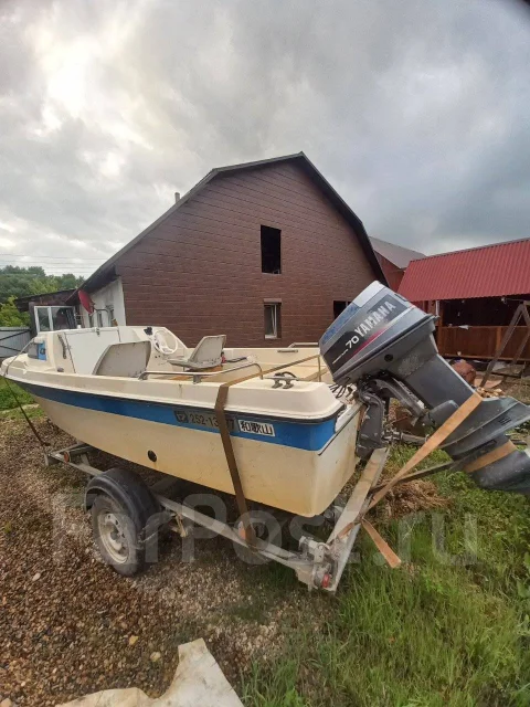 Yamaha Fish 17. 1990 ���, ����� 5,1��., ��������� ���������, 70��.�., ������ ����