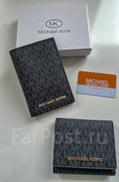 Michael kors кошелек обложка на паспорт, для женщин, новый, в наличии ...