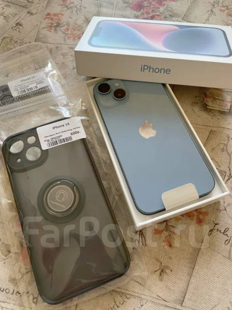 Apple iPhone 14. �����, 128 ��, �����, 3G, 4G LTE, 5G, ����������, NFC ����