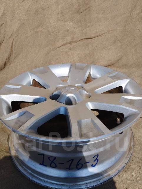 Диск литой 18, Mitsubishi, 18", 2 шт, 5x114.3, 67,1 мм. 1 шт, б/у, в ...