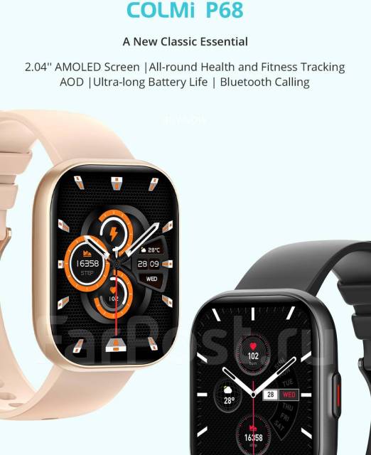 Как разобрать часы smart watch colmi p68