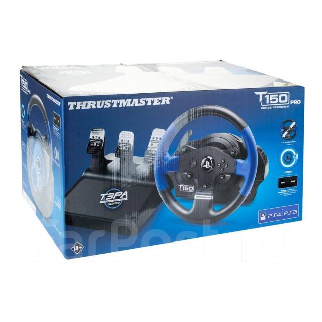 Руль ThrustMaster T150 PRO Force Feedback, новый, в наличии. Цена: 28 ...