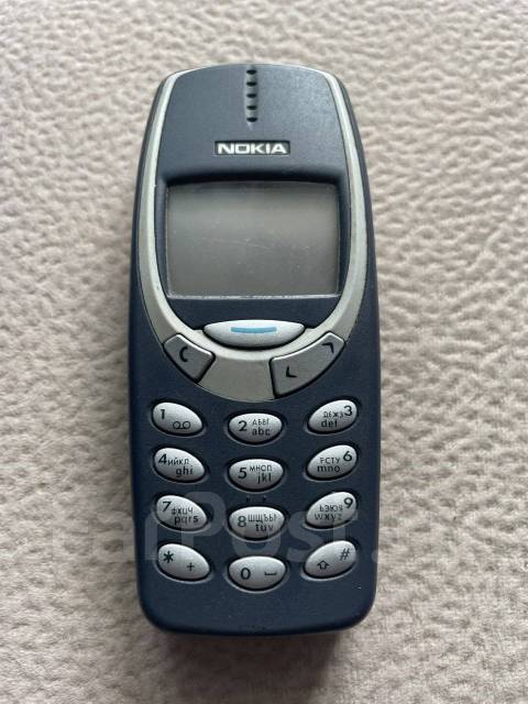 Nokia 3310, до 8 гб, 2.40", моноблок, черный, кнопочный, б/у, в наличии ...