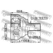   27x59.5x36 Febest 2310-031 2310031 2310031 