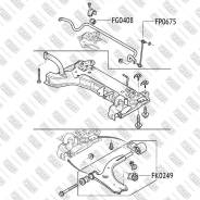    / FORD Fiesta/Fusion 01-, Mazda 2 03- Fixar FP0675 FP0675 FP0675 