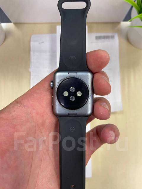 Apple Watch 3 42mm Space Grey полностью рабочие, умные часы, GPS, NFC ...