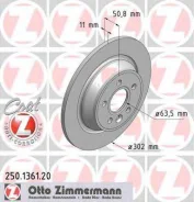 ���� ��������� ! ����. 302x11/51-5x108 Ford Mondeo/S-Max 1.8/2.0TDCi/2.0-2.5 06 OTTO Zimmermann 250136120 250136120 ����