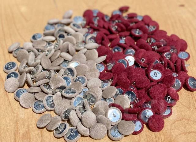 Мебельные пуговицы для каретной стяжки, новый, в наличии. Цена: 50₽ во ...