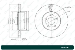 ���� ��������� G-Brake GR02382 GR02382 ����