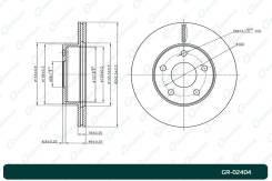    G-Brake GR02404 GR02404 