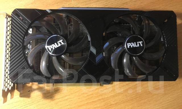 Palit GeForce GTX 1660 Dual 6Gb, б/у, в наличии. Цена: 14 000₽ во ...