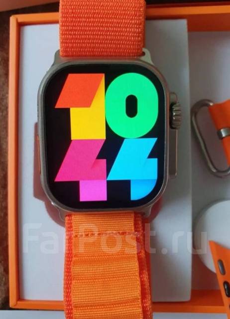 Смарт часы самые дешевые из лучших аналогов Apple Watch 8 Ultra, 49mm ...