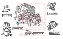 ������� ��������� ������ Honda Honda Accord CU# 2008-2012 ASVA 0312CURR 0312CURR ����