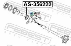 ��������� ���������� ���� 35X62X22 Febest AS356222 AS356222 ����