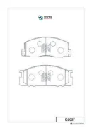 ������� ��������� Toyota LiteAce, TownAce CR30G,36V,37G, YR30G,36G 4WD 82-88, Kashiyama D2057 D2057 ����