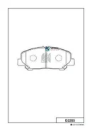 ������� ��������� Estima AHR20, ACR5#, GSR5# 06-, Alphard, Vellfire ANH2#, GGH23 08- F Kashiyama D2265 D2265 ����