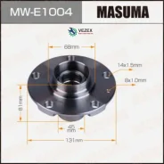 ��������� ���� Masuma rear AUDI A6, A8 (with ABS) 04- Masuma MWE1004, ������ MWE1004 ����