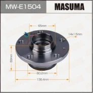 ������� � ����������� AUDI A3/Q3 05- ����. � ��� Masuma MWE1504 MWE1504 ����