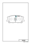 ������� �������� �. Lexus RX300 all 03 D2249-01 FDB1715=1039 00 [0446548080] ! Kashiyama D2249 D2249 ����