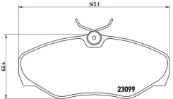 P56061_=834 10 ! ������ p56061 Brembo P56061 ����