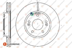 ���� ��������� Hyundai/KIA Tucson/i30/CEED/Sportage 04- �������� Eurorepar 1667853680 1667853680 ����