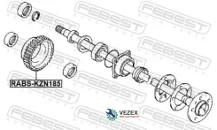 ������ ABS Febest Rabskzn185 RABSKZN185 ����