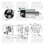 ����������� ���� �������� Dacia Logan (LS) 1.6, Sandero 1.4 Meatdoria 46263 46263 ����