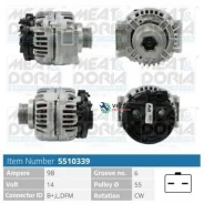 ��������� Renault Megane I/Logan 14V 98A Meatdoria 5510339 5510339 ����