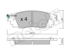 ������� ��������� Metelli 2210890 2210890 ����