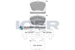 ������� ��������� �������� ������, Mercedes: C-Class (W205) C43AMG 4-Matic 16-, E-Class (W213), 16- ICER 182282 182282 ����