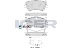 ������� ����. ����. Hyundai Elantra Sedan (02/16-) ICER 182314 182314 ����
